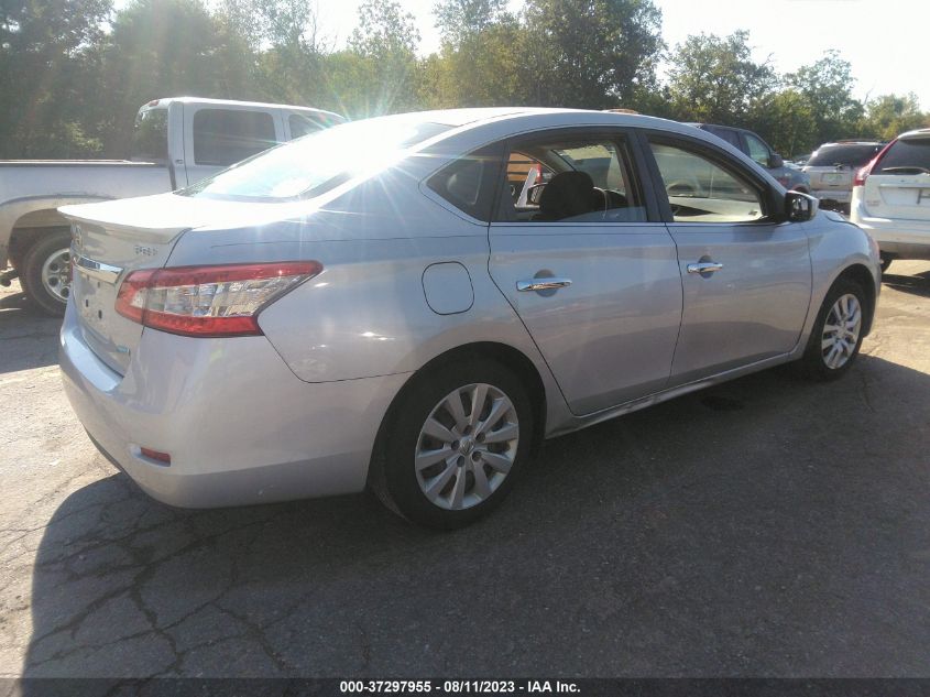 2014 NISSAN SENTRA S/SV/SR/SL - 3N1AB7AP0EL642380