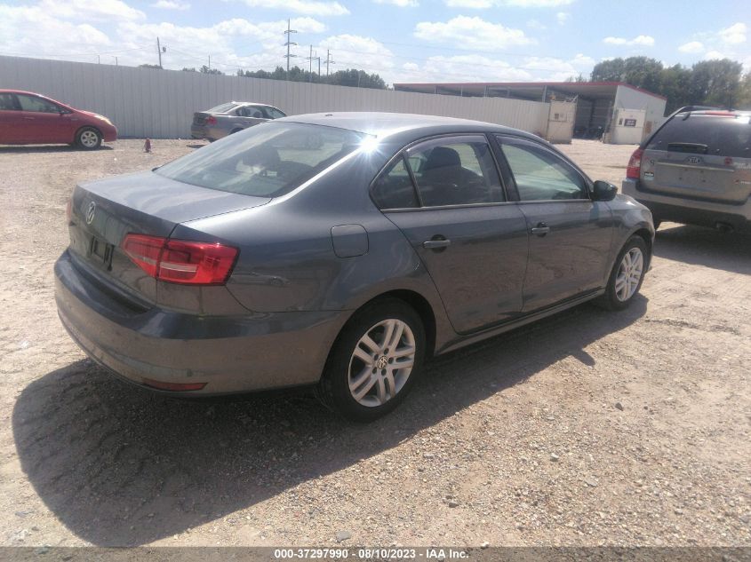 2015 VOLKSWAGEN JETTA SEDAN 2.0L S - 3VW2K7AJ4FM215256