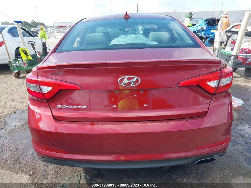 2016 HYUNDAI SONATA 2.4L SE - 5NPE24AF1GH370753