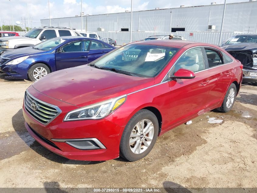 2016 HYUNDAI SONATA 2.4L SE - 5NPE24AF1GH370753