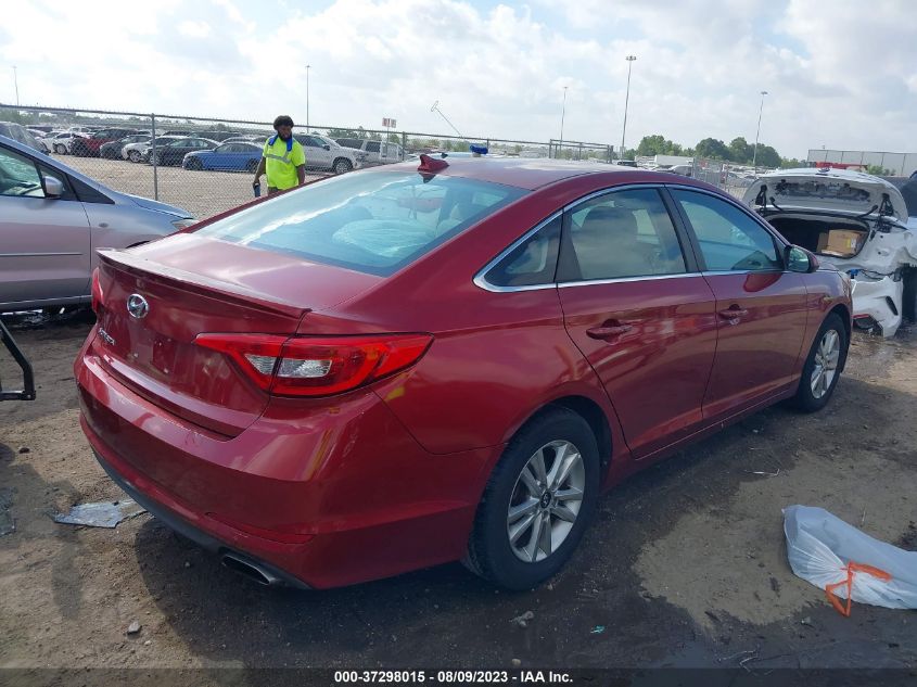 2016 HYUNDAI SONATA 2.4L SE - 5NPE24AF1GH370753