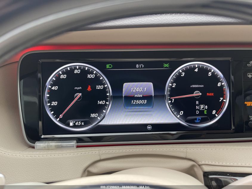 2015 MERCEDES-BENZ S WDDUG8CB6FA171448