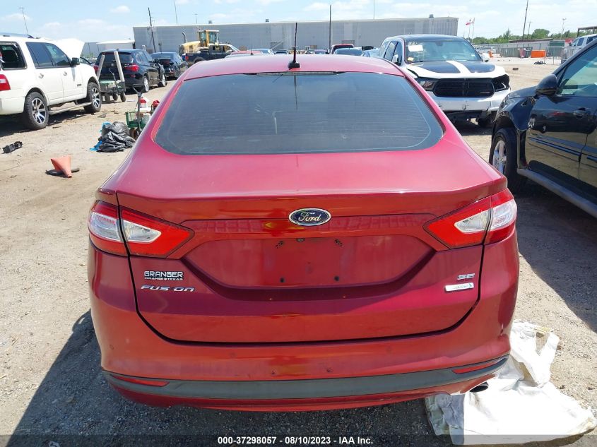 2013 FORD FUSION SE - 3FA6P0HR2DR343204