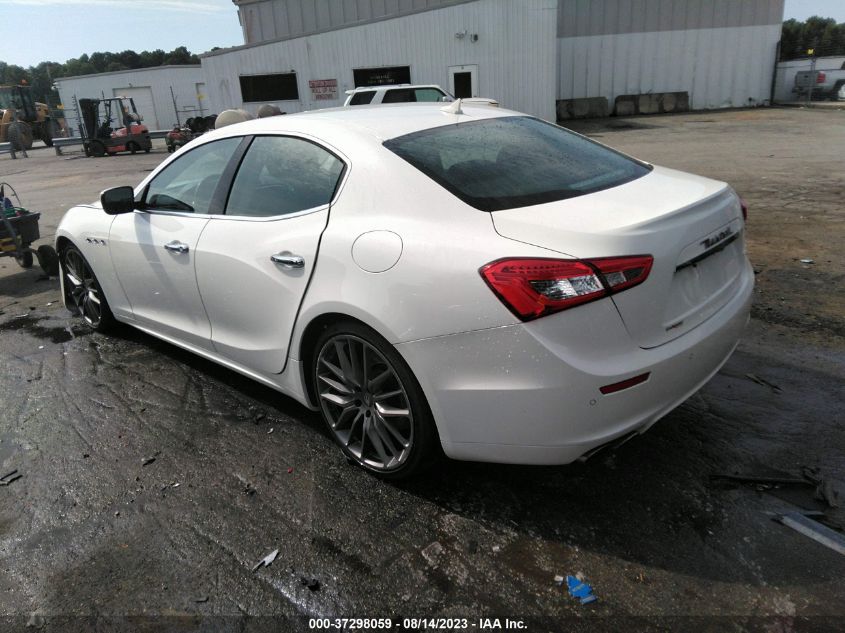 2014 MASERATI GHIBLI S Q4 ZAM57RTAXE1095285