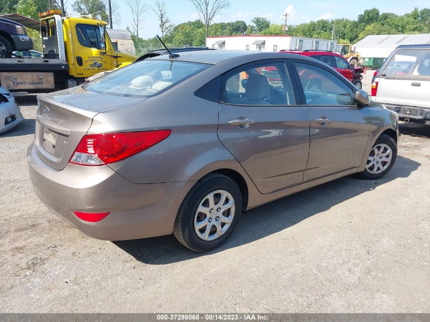 2014 HYUNDAI ACCENT GLS - KMHCT4AE2EU671767