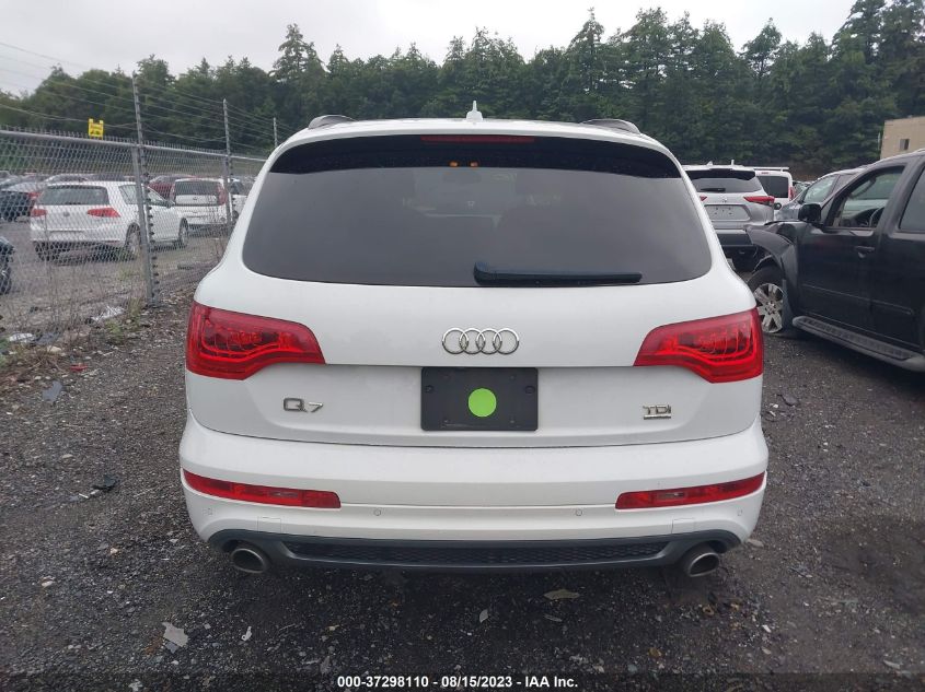 2015 AUDI Q7 TDI/PRESTIGE - WA1WMAFE9FD022291
