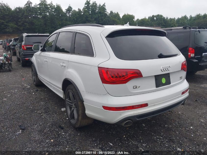 2015 AUDI Q7 TDI/PRESTIGE - WA1WMAFE9FD022291