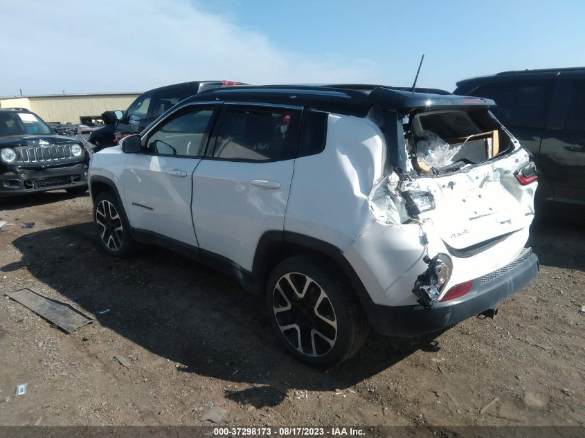VIN 3C4NJDCB3MT520645 2021 JEEP COMPASS LIMITED