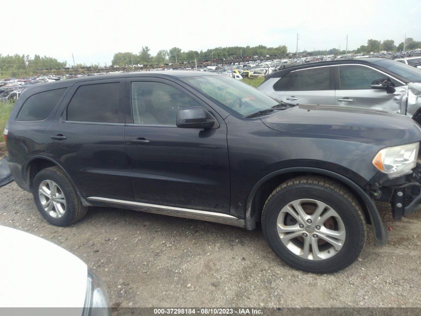 2013 DODGE DURANGO SXT 1C4RDJAG5DC684349
