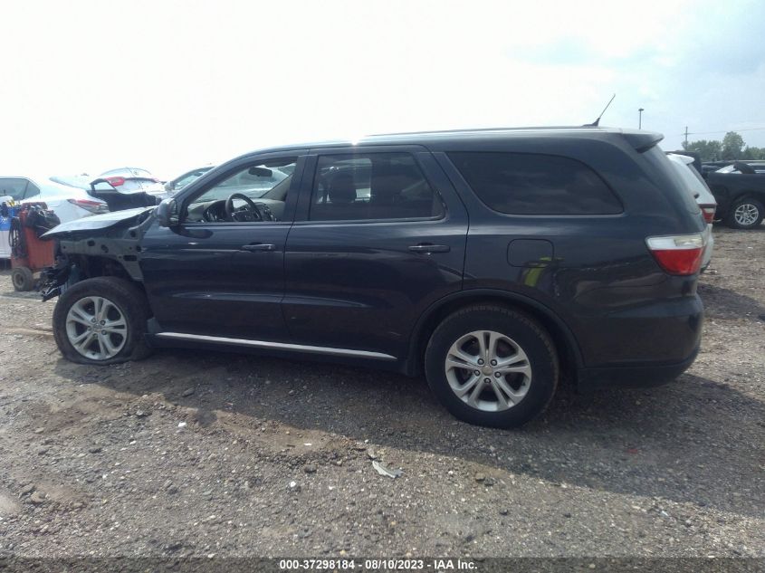 2013 DODGE DURANGO SXT 1C4RDJAG5DC684349