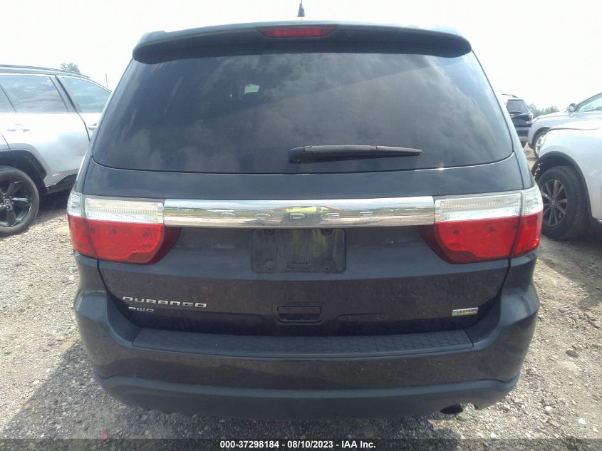 2013 DODGE DURANGO SXT 1C4RDJAG5DC684349