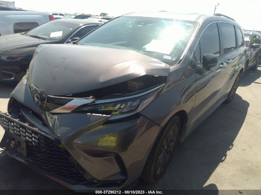 2022 TOYOTA SIENNA XSE - 5TDDRKEC8NS110787