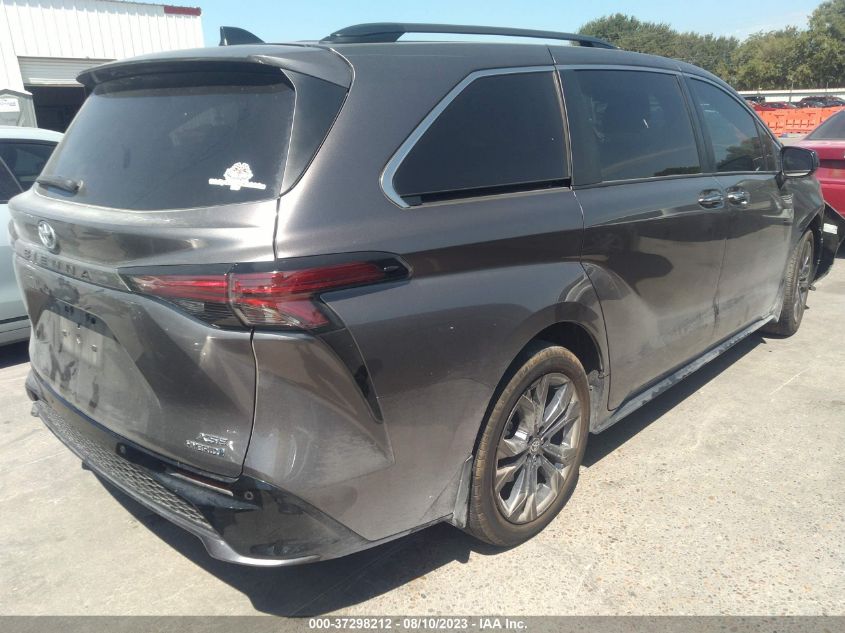 2022 TOYOTA SIENNA XSE - 5TDDRKEC8NS110787