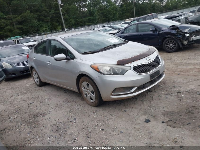 2014 KIA FORTE LX - KNAFK4A6XE5189584