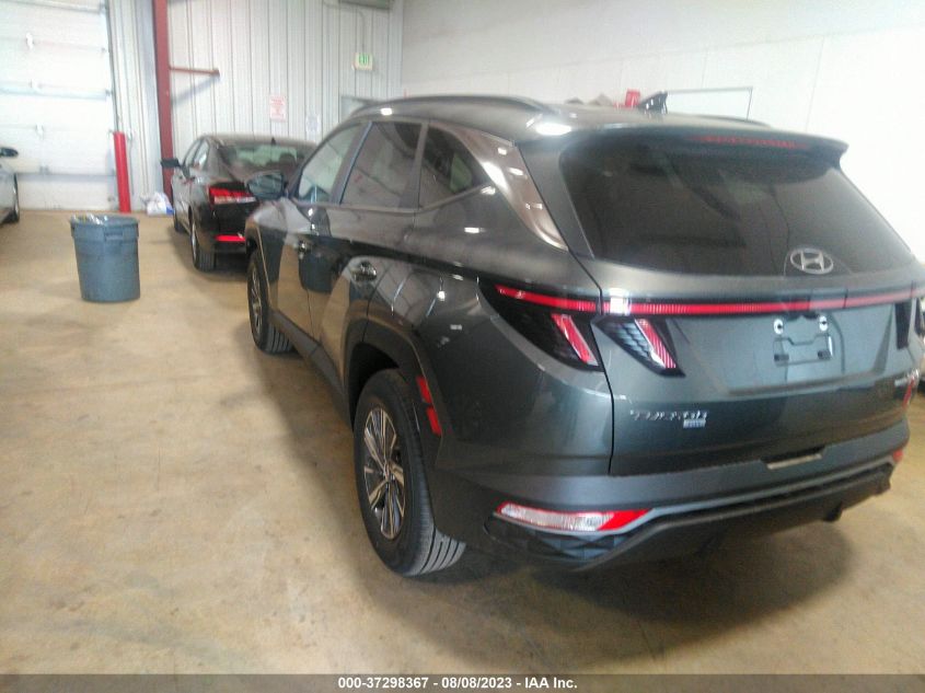 2023 HYUNDAI TUCSON HYBRID BLUE KM8JBCA13PU132143