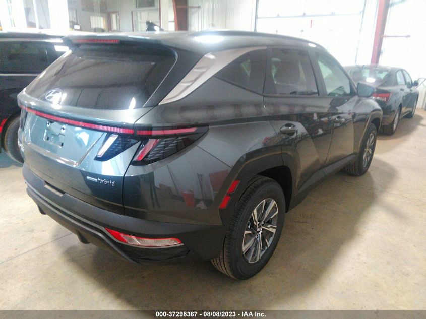 2023 HYUNDAI TUCSON HYBRID BLUE KM8JBCA13PU132143