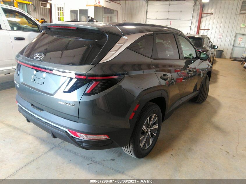 2023 HYUNDAI TUCSON HYBRID BLUE KM8JBCA11PU132108