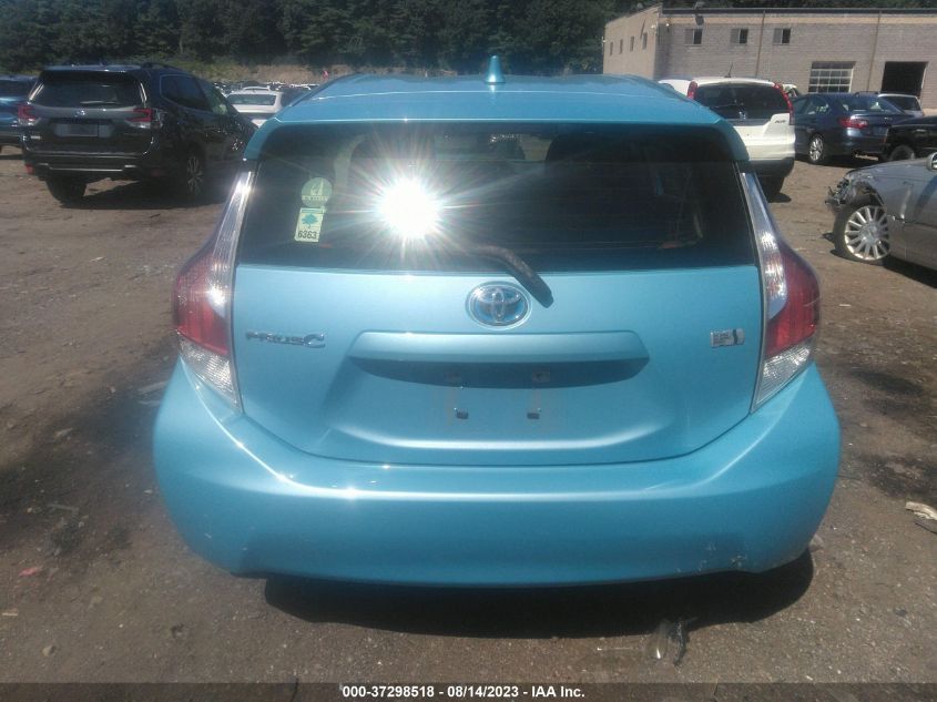 2015 TOYOTA PRIUS C ONE/TWO/THREE/FOUR - JTDKDTB39F1114538