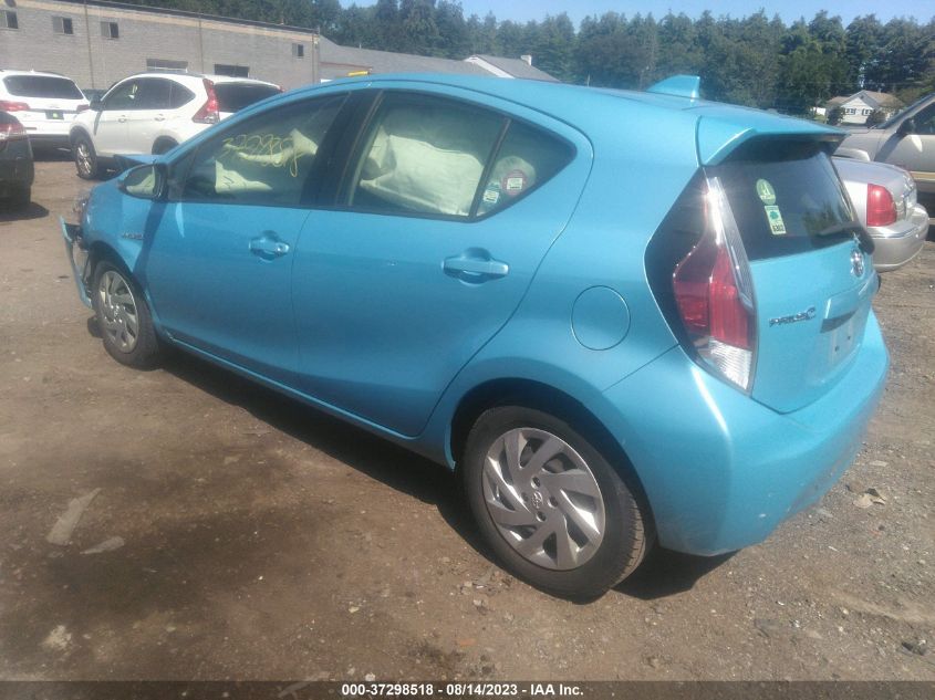 2015 TOYOTA PRIUS C ONE/TWO/THREE/FOUR - JTDKDTB39F1114538