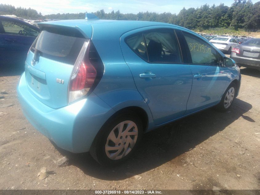 2015 TOYOTA PRIUS C ONE/TWO/THREE/FOUR - JTDKDTB39F1114538