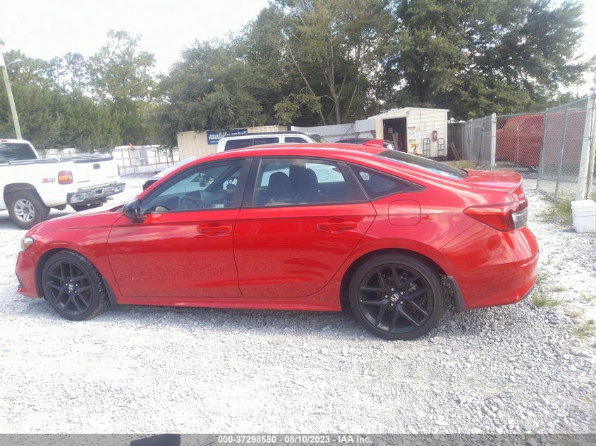 VIN 2HGFE2F55NH547697 2022 HONDA CIVIC SEDAN SPORT
