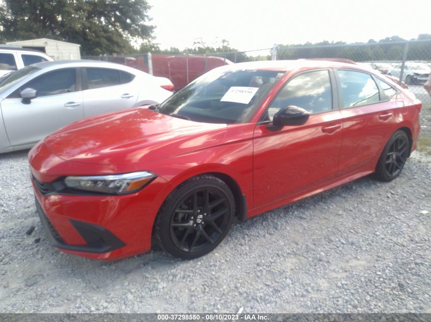 VIN 2HGFE2F55NH547697 2022 HONDA CIVIC SEDAN SPORT