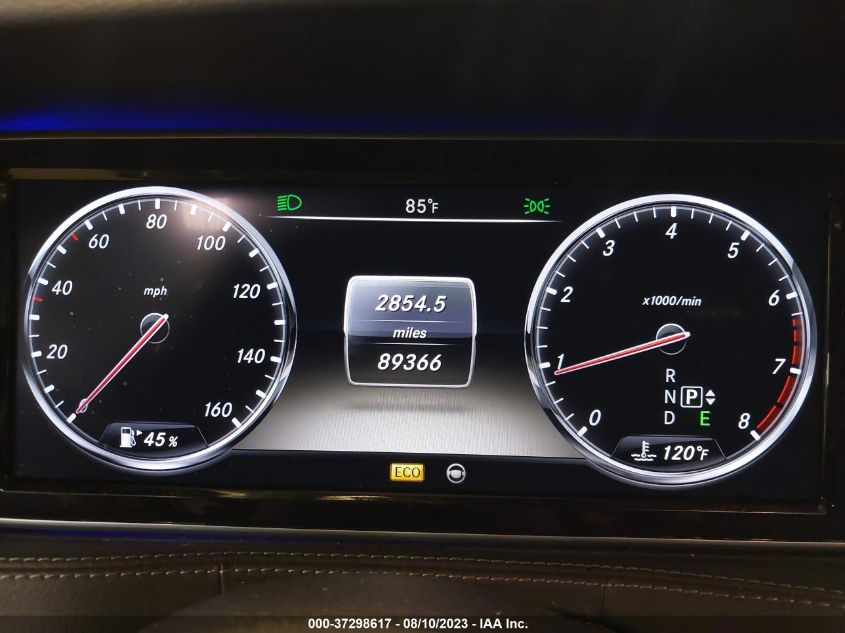 2014 MERCEDES-BENZ S-CLASS S 550 - WDDUG8FB6EA067133