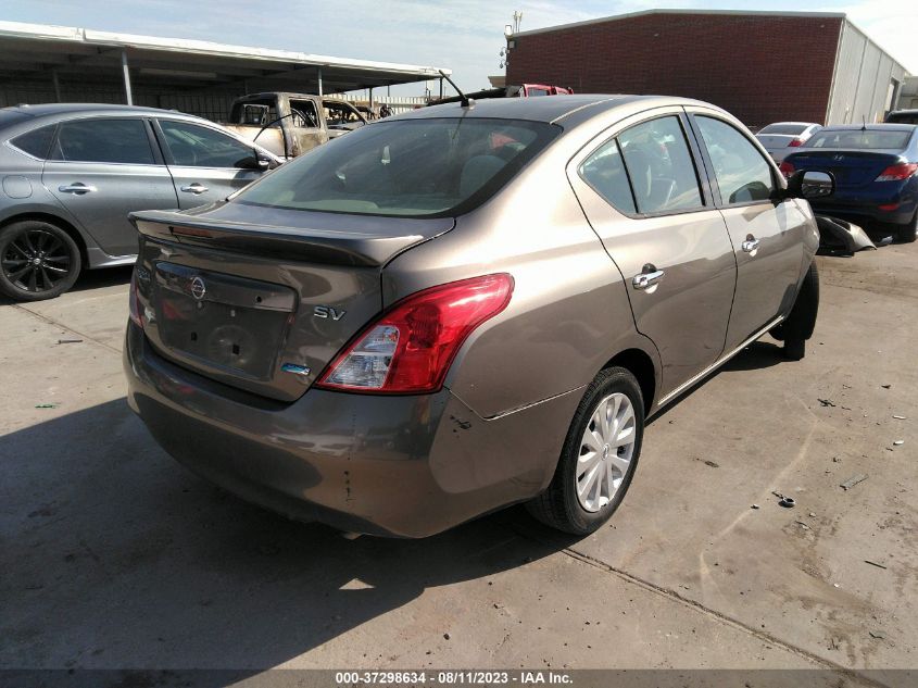 2014 NISSAN VERSA SV - 3N1CN7AP2EK462159