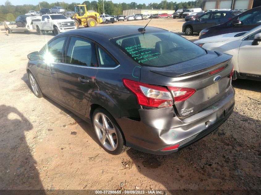 2013 FORD FOCUS TITANIUM - 1FADP3J24DL369131