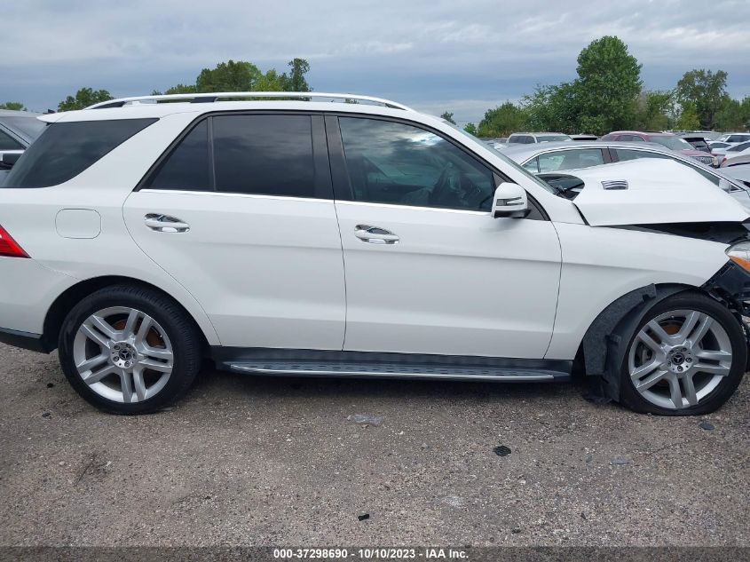2015 MERCEDES-BENZ M-CLASS ML 350 - 4JGDA5JB5FA487755