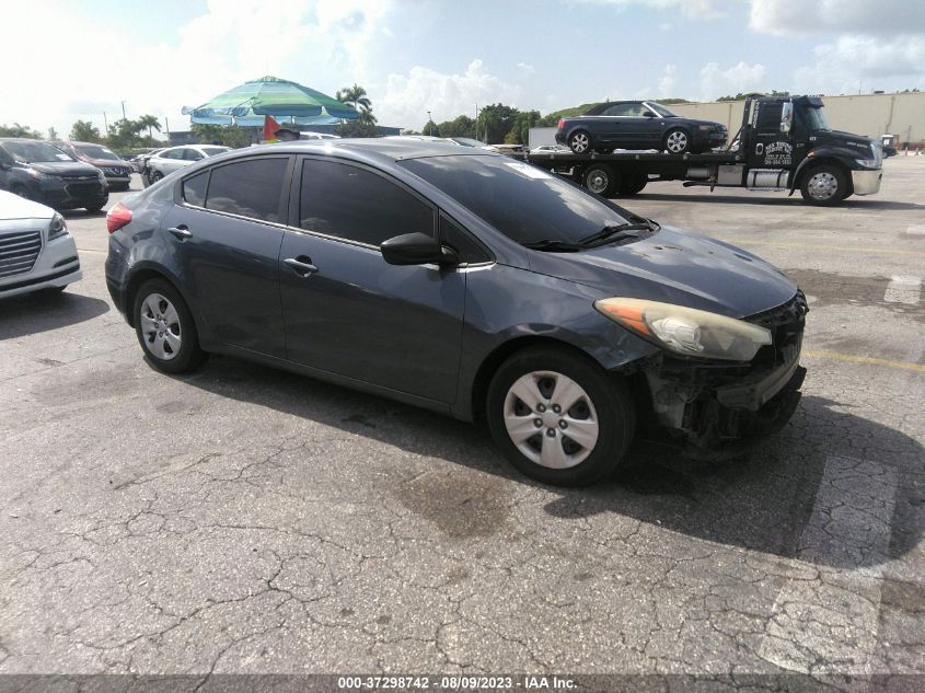 2015 KIA FORTE LX - KNAFX4A61F5402795