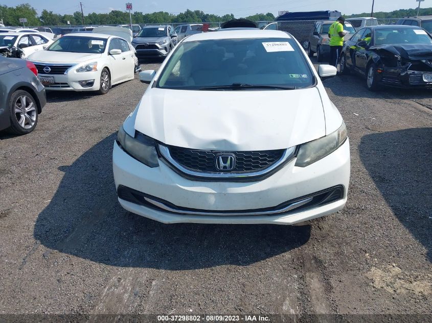 2014 HONDA CIVIC SEDAN LX - 19XFB2F58EE219466