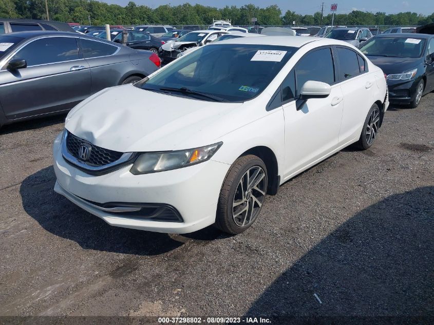 2014 HONDA CIVIC SEDAN LX - 19XFB2F58EE219466