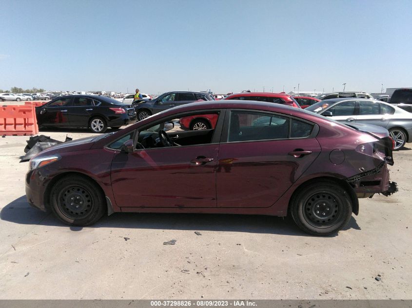 2017 KIA FORTE LX - 3KPFK4A73HE044827
