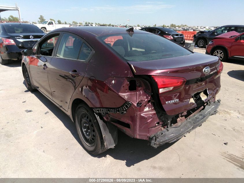 2017 KIA FORTE LX - 3KPFK4A73HE044827