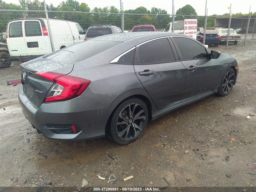 VIN 2HGFC2F80MH512726 2021 HONDA CIVIC SEDAN SPORT