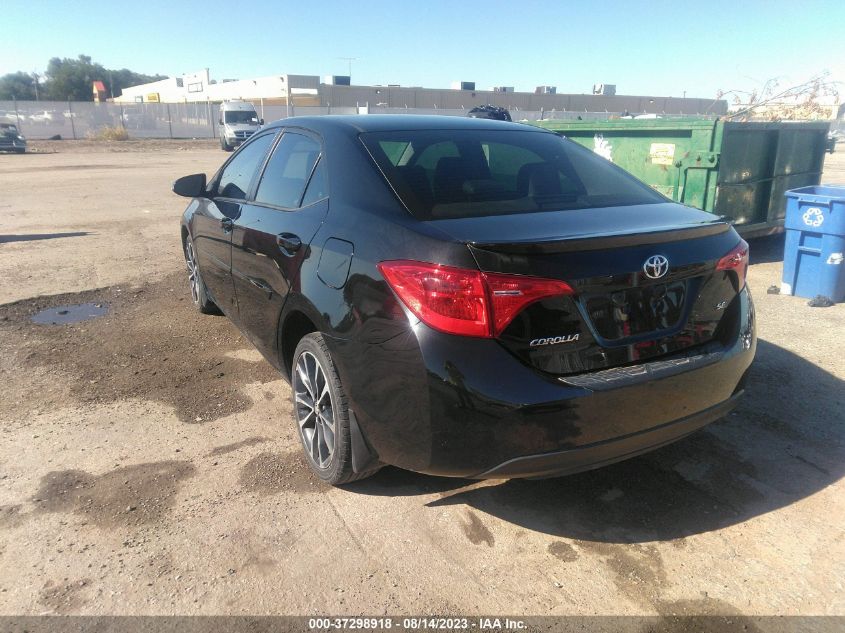 2018 TOYOTA COROLLA L/LE/XLE/SE/XSE - 2T1BURHE4JC027100