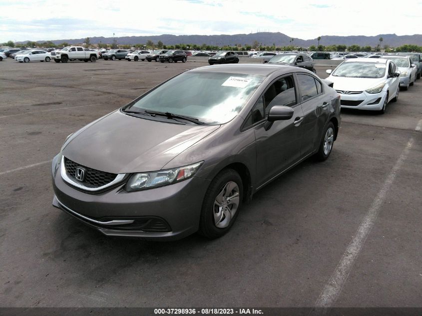 2014 HONDA CIVIC SEDAN LX - 19XFB2F55EE051463