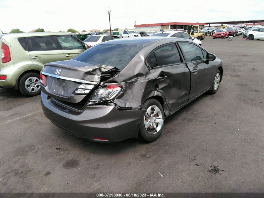 2014 HONDA CIVIC SEDAN LX - 19XFB2F55EE051463