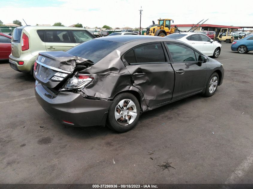 2014 HONDA CIVIC SEDAN LX - 19XFB2F55EE051463