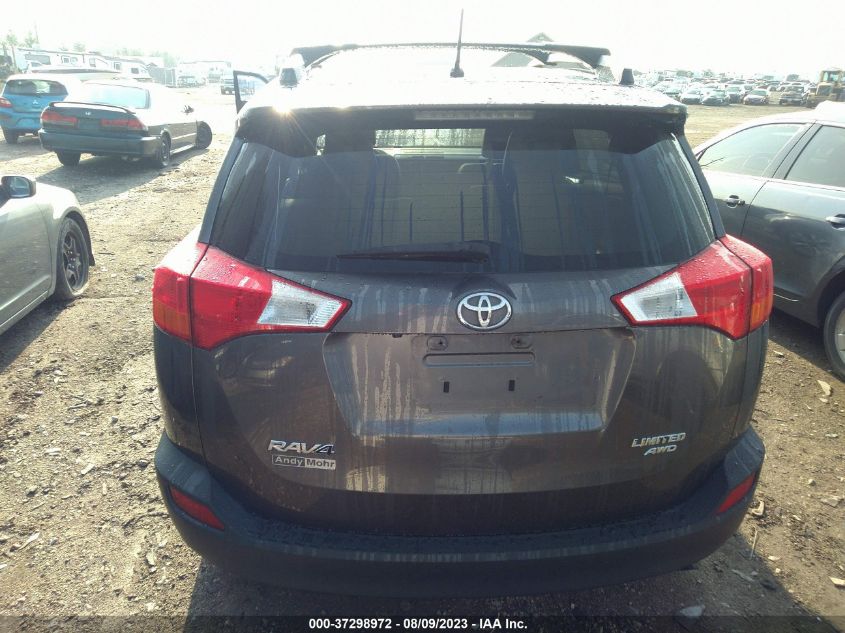 2013 TOYOTA RAV4 LIMITED - JTMDFREV0D5016037