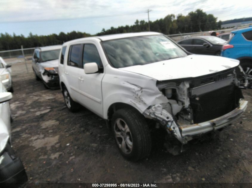 2013 HONDA PILOT EXL - 5FNYF3H57DB043194