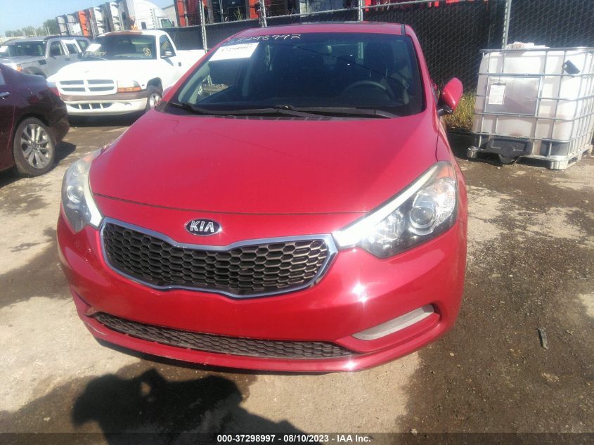 2016 KIA FORTE LX - KNAFK4A69G5455406