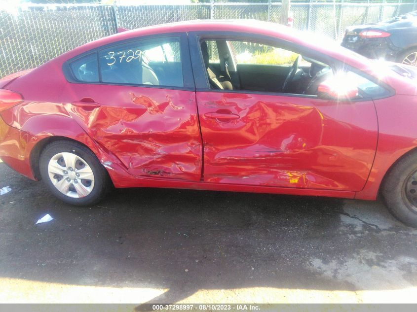 2016 KIA FORTE LX - KNAFK4A69G5455406
