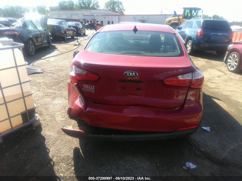 2016 KIA FORTE LX - KNAFK4A69G5455406