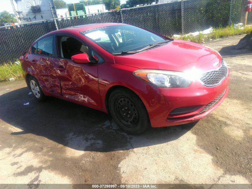 2016 KIA FORTE LX - KNAFK4A69G5455406