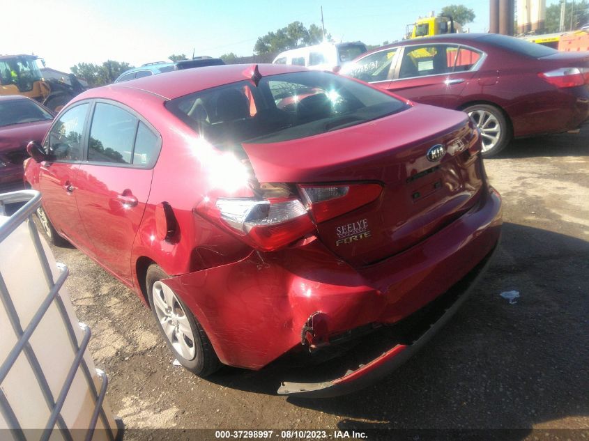 2016 KIA FORTE LX - KNAFK4A69G5455406