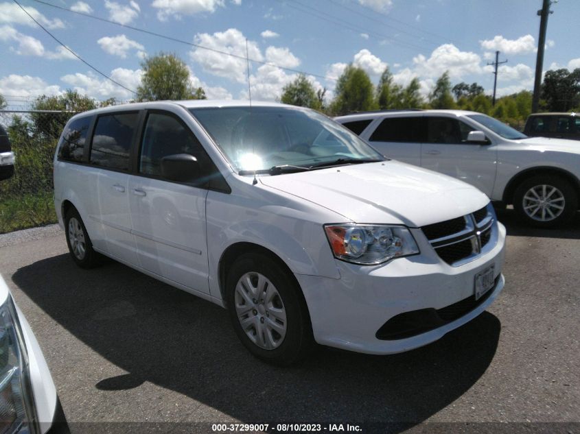 2016 DODGE GRAND CARAVAN SE - 2C4RDGBG4GR122536