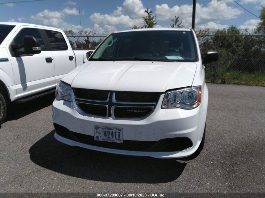 2016 DODGE GRAND CARAVAN SE - 2C4RDGBG4GR122536
