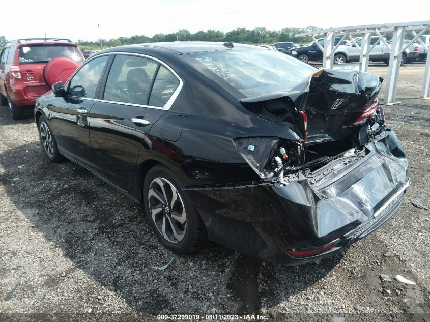 2017 HONDA ACCORD SEDAN EX - 1HGCR2F75HA175614